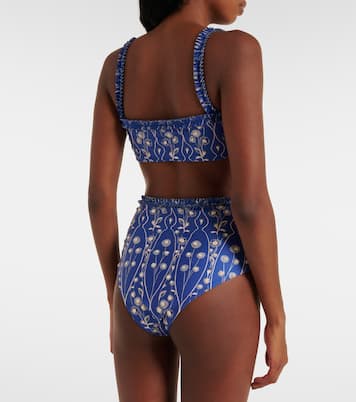 Bedrucktes Bikini-Oberteil Olmo | Agua by Agua Bendita