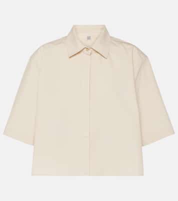 Camicia in cotone a righe | Toteme