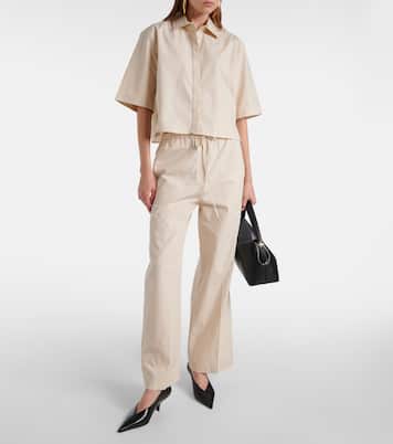 Camicia in cotone a righe | Toteme