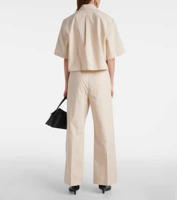 Camicia in cotone a righe | Toteme