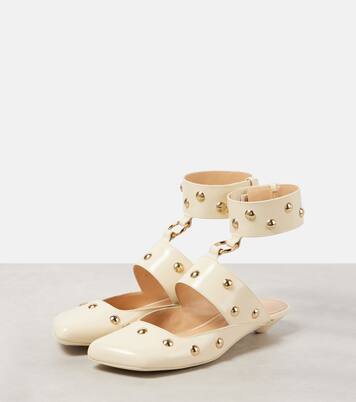 Sandalias Jade de piel con tachuelas | Chloé