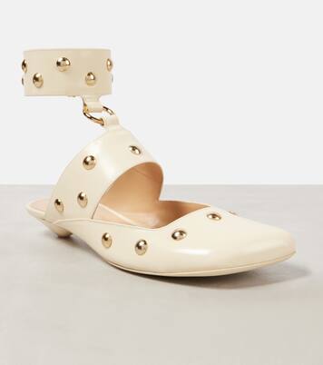 Sandalias Jade de piel con tachuelas | Chloé