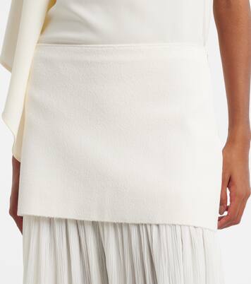 Paige pleated crêpe chiffon maxi skirt | Proenza Schouler