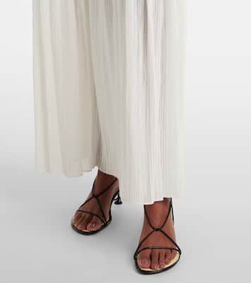 Paige pleated crêpe chiffon maxi skirt | Proenza Schouler