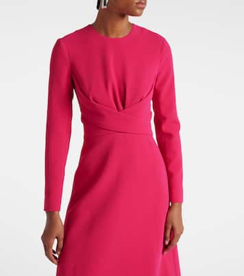 Robe midi Elta en crêpe | Emilia Wickstead