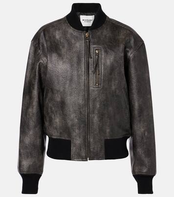 Bomberjacke Crisley aus Lederimitat | Marant Etoile