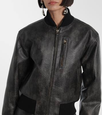 Bomberjacke Crisley aus Lederimitat | Marant Etoile