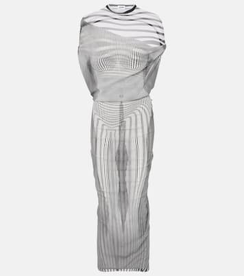Robe longue The Body Morphing en tulle | Jean Paul Gaultier