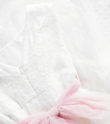 Robe en dentelle et tulle | Monnalisa