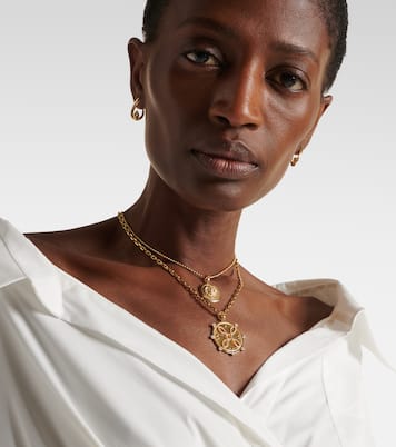 Anhänger True Love aus 18kt Gelbgold mit Diamanten | FoundRae