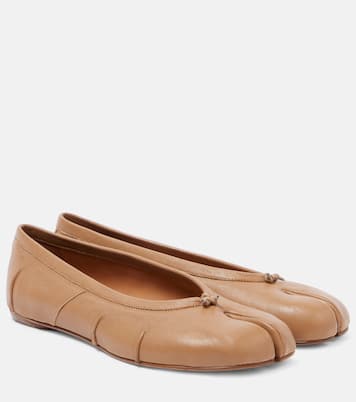 Tabi leather ballet flats | Maison Margiela