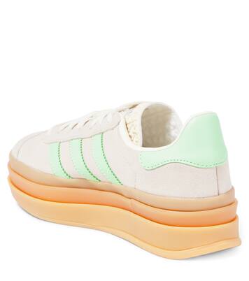 Gazelle Bold suede and leather sneakers | Adidas Originals Kids