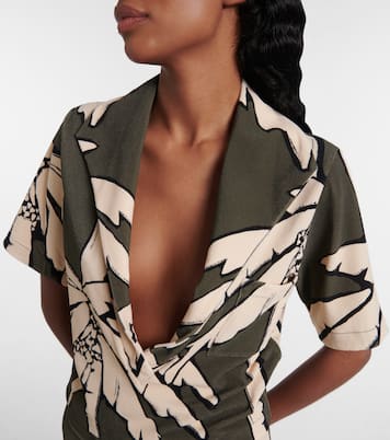 Cropped-Hemd aus Frottee | Johanna Ortiz