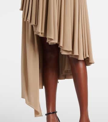 Vestido bustier asimétrico de jersey | Alaïa