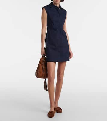 Robe Serina en coton mélangé | Veronica Beard