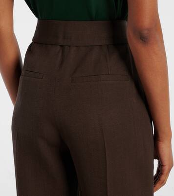 Pantalones rectos Tibau de tiro alto | Jacquemus