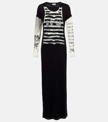Robe longue imprimée | Jean Paul Gaultier