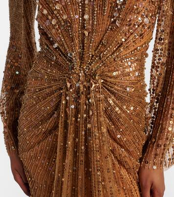 Robe longue Anja à ornements | Jenny Packham