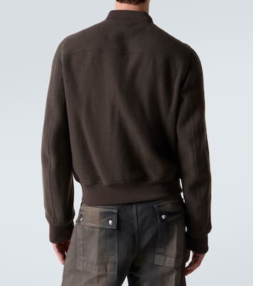 Chaqueta bomber de lana virgen | Rick Owens