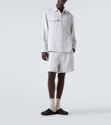 Short Explorer en cachemire et coton | God's True Cashmere