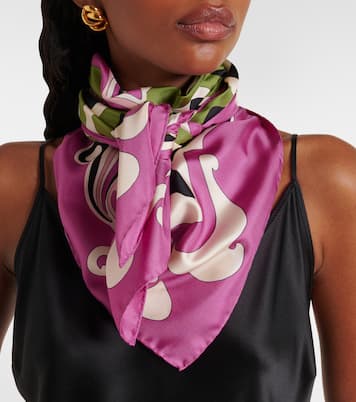 Tuch aus Seiden-Twill  | La DoubleJ