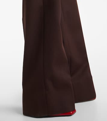 High-Rise-Hose aus Wolle | Stella McCartney