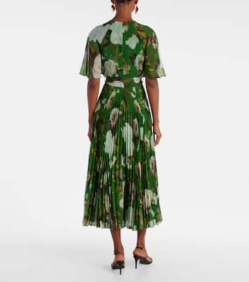 Bedrucktes Midikleid | Erdem