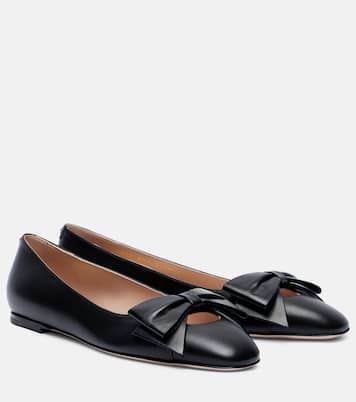 Bowow leather ballet flats | Valentino Garavani