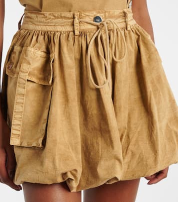 Minirock aus einem Baumwollgemisch | Ganni