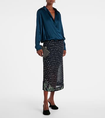 Cosmic Mini studded clutch | Aquazzura