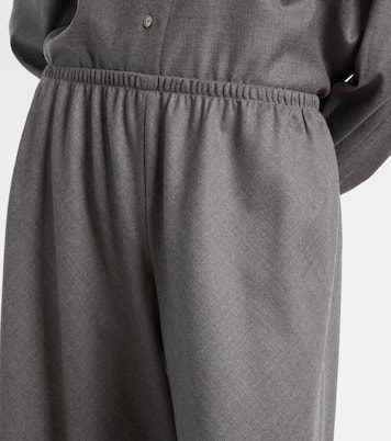 Weite Hose Gala aus Schurwolle | The Row