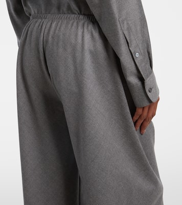 Weite Hose Gala aus Schurwolle | The Row