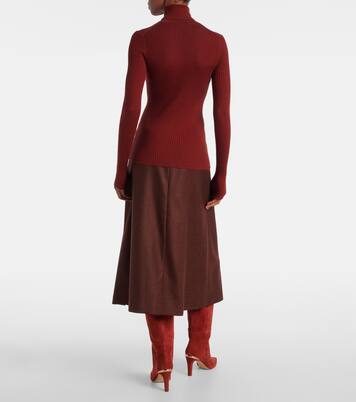 Rollkragenpullover Peppe aus Kaschmir und Seide  | Gabriela Hearst