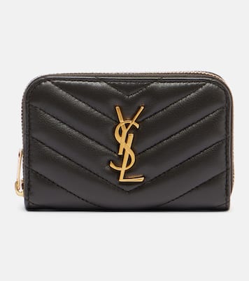 Cassandre quilted leather card case | Saint Laurent