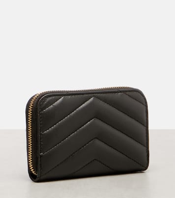 Cassandre quilted leather card case | Saint Laurent