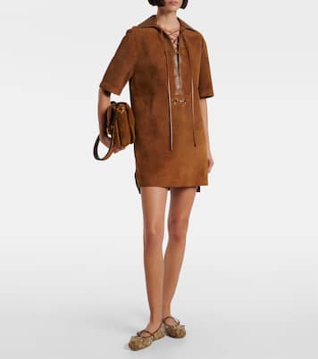 Ballerinas Gucci Horsebit aus Canvas | Gucci