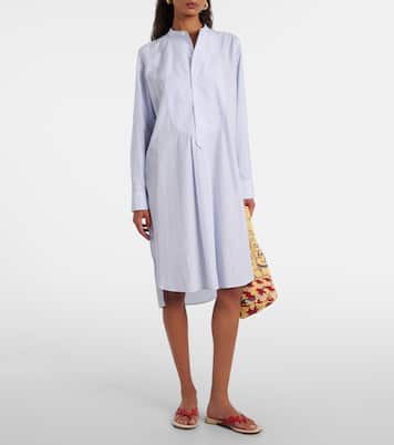 Canvas and leather thong sandals | Gianvito Rossi