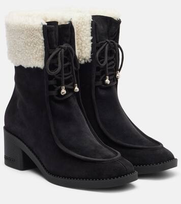 Ankle Boots Hali 60 aus Veloursleder | Jimmy Choo
