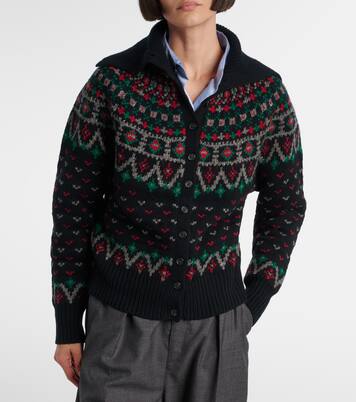 Wool and cotton-blend cardigan | Polo Ralph Lauren