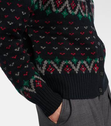 Wool and cotton-blend cardigan | Polo Ralph Lauren