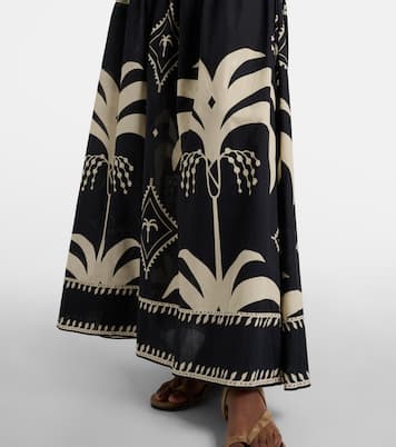 Printed cotton maxi dress | Johanna Ortiz