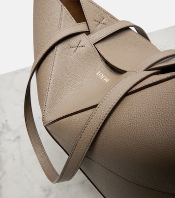 Puzzle Fold Medium leather tote bag | Loewe