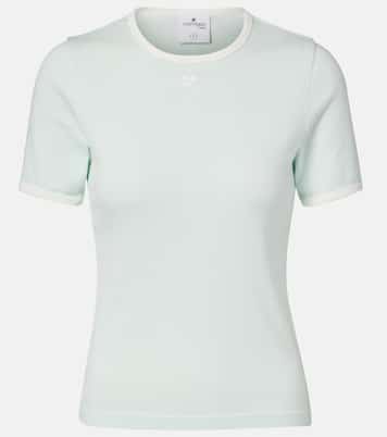Signature logo cotton T-shirt | Courrèges