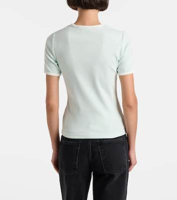 Signature logo cotton T-shirt | Courrèges