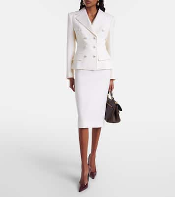 Wool-blend pencil skirt | Dolce&Gabbana