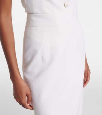 Wool-blend pencil skirt | Dolce&Gabbana