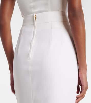 Wool-blend pencil skirt | Dolce&Gabbana