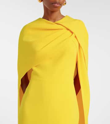 Vestido de cóctel Oria Lupin de crepé | Safiyaa