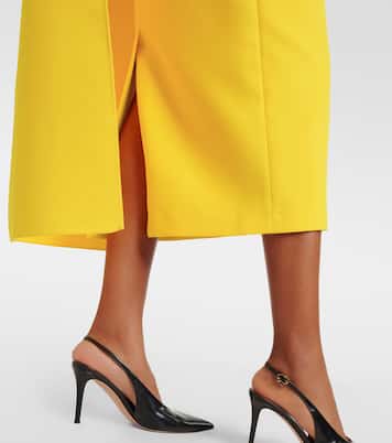 Vestido de cóctel Oria Lupin de crepé | Safiyaa