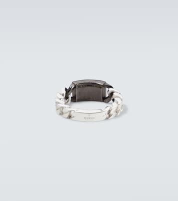 Bague Interlocking G en argent sterling | Gucci